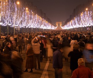 Paris Champs Elysees New Years Eve