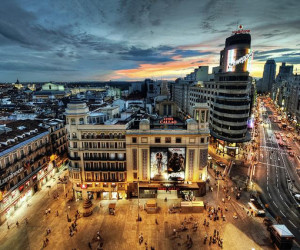 View of Madrid