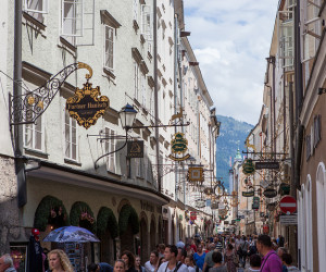Shopping in Salzburg, Austria