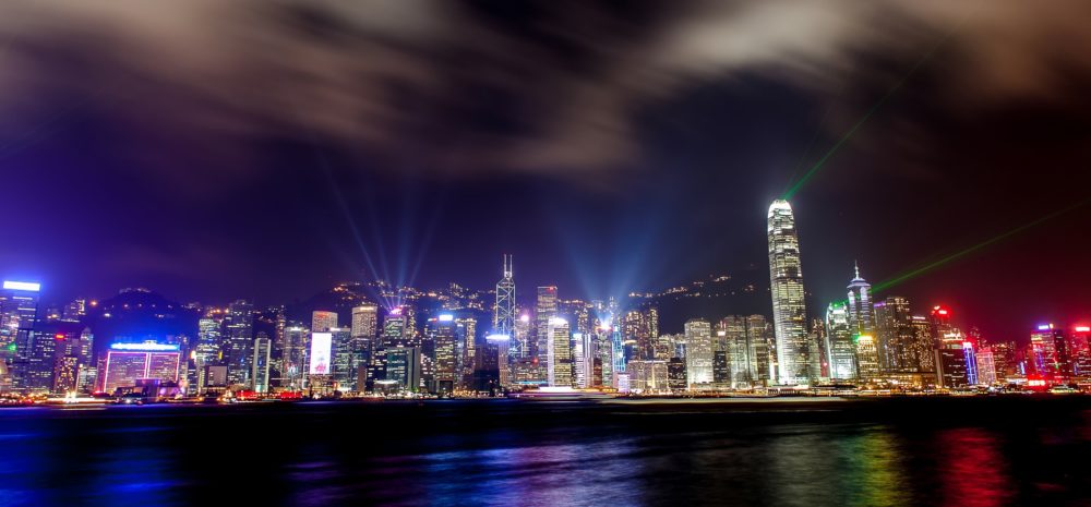 Hong Kong Skyline at night